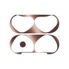 For Apple AirPods 4 Metal Sticker Case(Rose Gold) - 1