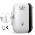 300Mbps Wireless WIFI Repeater 2.4G Route Signal Amplifier 7 Lights Version, Spec: UK Plug - 1
