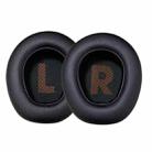 1pair For JBL QUANTUM 400 Headphone Leather Sponge Cover Earmuffs(Black) - 1