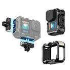 AMagisn Upgrade Ver Metal Rabbit Cage For GoPro HERO13 Black / HERO12 Black / HERO11 Black / HERO10 Black / HERO9 Black(Black) - 1