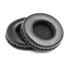 1pair Headphone Leather Sponge Cover Earmuffs For Pioneer HDJ-X5 / HDJ-X7 / HDJ-X10(Black) - 1