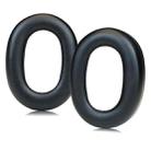 For Jabra Evolve2 85 2nd Generation 2pcs Headphone Sponge Cover(Black) - 1