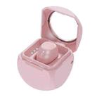 Q1 Mini Single Ear With Charging Compartment Wireless Invisible Stereo Bluetooth Earphone(Pink) - 1