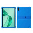 For Honor Pad X9 Shockproof Silicone Tablet Protective Case With Holder(Blue) - 1