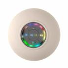 BT-07 Portable Large Suction Cup Waterproof Bathroom Bluetooth Speaker(White) - 1