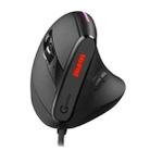 ZELOTES T50 9-Keys RGB Lighting Effect Vertical Grip Ergonomic Programming Wired Mouse(Black) - 1