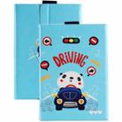 For UMIDIGI G1 Tab 10-11 inch Universal 360 Degree Rotation Leather Tablet Case(Blue Car) - 2