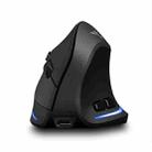 ZELOTES F35 6-buttons Vertical Grip Ergonomic Rechargeable Wireless Mouse(Blue Light) - 1