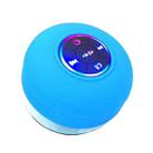 Bathroom Suction Cup Waterproof Bluetooth Stereo Portable Home Outdoor Dazzling Colorful Speaker(Blue) - 1