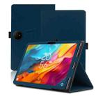 For TCL Nxtpaper 14 14.3-Inch Skin Texture All Inclusive Leather Tablet Case(Dark Blue) - 1