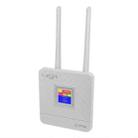 Asian Version B1/3/5/38/39/40/41 4G LTE CPE Colorful Screen Router Triple Network Plug and Play Mobile Router, EU Plug - 1