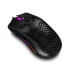 ZELOTES C7 7-buttons RGB Lighting Hollow Computer Office Wired Mouse(Black) - 1