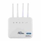 European Version 4G WiFi6 VOLTE CPE Wireless SIM Card Router With RJ45+RJ11, US Plug - 1