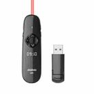 ASiNG A81 PPT Page Turning Clicker With Timing Function & 32G 3-in-1 USB Receiver, Color: Red Light - 1