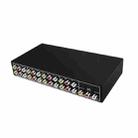 VSW81 AV 8 In 1 Out Audio and Video Switcher RCA Switch Splitter(Black) - 1