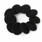 10pcs Sponge Ear Pads For Headphones Replacement Cushions 40mm - 1