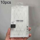 10pcs /Pack 170 X 90mm Mobile Phone Case Packaging Transparent Plastic Box(Thumbs-up + Black) - 1