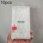 10pcs /Pack 170 X 90mm Mobile Phone Case Packaging Transparent Plastic Box(Thumbs-up + Red) - 1