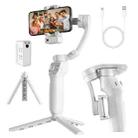 Three-Axis Anti-Shake Smart Gimbal Handheld Stabiliser With Face Follow Shot(White) - 1