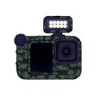 For GOPro HERO13 Black Camera Stickers Body Protective Film, Style: 16 Snake Scale Green - 1