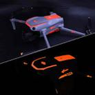 For DJI Air 3S / 3 Luminous Stickers Night Glow Film(Orange Red) - 1