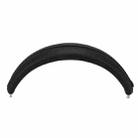 For Beats Studio Pro Headphones Silicone Headband Cover Replacement Parts(Black) - 1