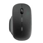 Inphic M1 2nd Generation Wireless Mice Rechargeable Mute Business Office Home Laptop Mouse, Color: 2.4G Black - 1