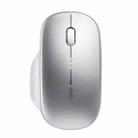 Inphic M1 2nd Generation Wireless Mice Rechargeable Mute Business Office Home Laptop Mouse, Color: 2.4G Silver - 1