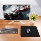 Inphic PD100 Anti-slip Washable Mouse Pad Computer Desk Pad, Size: 25x30cm(Black) - 2