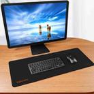 Inphic PD100 Anti-slip Washable Mouse Pad Computer Desk Pad, Size: 30x70cm(Black) - 2