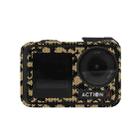 For DJI Action 4 Motion Camera Stickers All Inclusive Photo Frame Color Changing Stickers Accessories, Style: AC4-15 Snake Scale Gold - 1