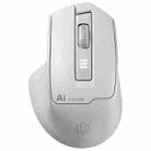 Inphic S6 Voice Mouse Wireless Bluetooth Dual-mode Charging Silent Smart Voice Controlled Typing AI Office Home Mouse(Gray) - 1