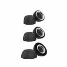 For Samsung Galaxy Buds3 Pro AhaStyle WG173 Earphone Silicone Earbuds, Size: S+M+L(Black) - 1