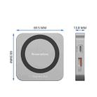 Blueendless 8-In-1 Magnetic HUB With M.2 NVMe/SATA SSD Enclosure (HDMI+PD100W+USB-C/Type-C 3.2+USB-A 3.2+SD+TF+AUX) - 3