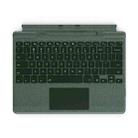 For Microsoft Surface Pro 8 / 9 / X Bluetooth Keyboard Magnetic Tablet Wireless Touch Backlit Keyboard With Pen Slot(Green) - 1