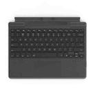 For Microsoft Surface Pro 8 / 9 / X Bluetooth Keyboard Magnetic Tablet Wireless Touch Backlit Keyboard With Pen Slot(Black) - 1