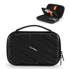 Cwatcun D163 Photography Accessories Organiser EVA Hard Shell Drop-proof Clutch Portable Digital Bag(Black) - 1