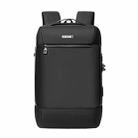 SKV B20453 Men Business Casual Multifunctional Double Shoulder Bag Large Capacity Laptop Backpack(Black) - 1