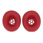 For Beats Studio Pro Headphones Silicone Cover Ear Cushion(Red) - 1