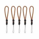 5pcs /Pack Adjustable Mobile Phone Anti-Lost Wrist Braided Lanyard U Disk Lanyard(7) - 1