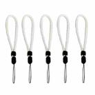 5pcs /Pack Adjustable Mobile Phone Anti-Lost Wrist Braided Lanyard U Disk Lanyard(9) - 1