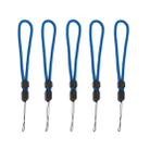 5pcs /Pack Adjustable Mobile Phone Anti-Lost Wrist Braided Lanyard U Disk Lanyard(13) - 1