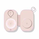 T5 3 In 1 Folding Magnetic Wireless Charger For Apple Watch / iPhone / AirPods(Pink) - 1