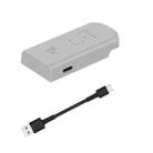 For DJI Neo Drone YX Battery Charger USB-C/Type-C Port Battery Manager(Gray) - 1