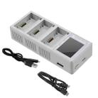 For DJI Mini 4 Pro / Mini 3 Pro / Mini 3 YX Color Screen 3-Way Charger Battery Manager Without Plug - 1