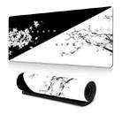 300x600x2mm Ink Painting Cherry Blossom Rubber Non-Slip Mouse Pad Desk Mat(Pattern 9) - 1