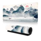 300x700x2mm Ink Painting Cherry Blossom Rubber Non-Slip Mouse Pad Desk Mat(Pattern 24) - 1