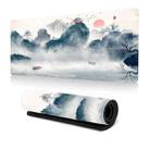 300x800x2mm Ink Painting Cherry Blossom Rubber Non-Slip Mouse Pad Desk Mat(Pattern 24) - 1