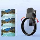 52mm  CPL Filter With Lens Clip For Mobile Phone - 1