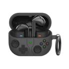 For Samsung Galaxy Buds3 / 3 Pro AhaStyle WG170 Bluetooth Earphone Silicone Protective Case(Black) - 1